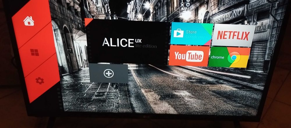 Телевізор LG 32LJ500-V + Tanix W2