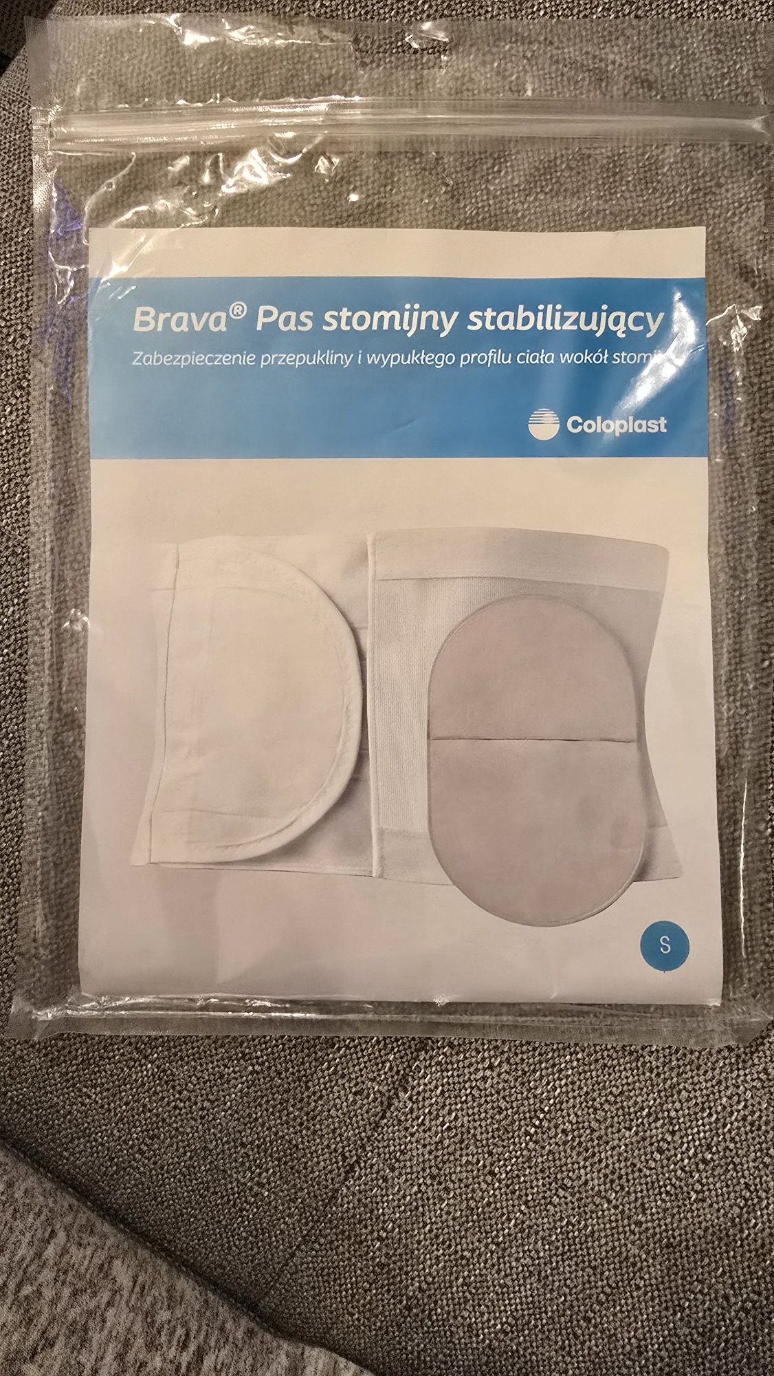 Pas stomijny Brava Coloplast stomia r. S nowy