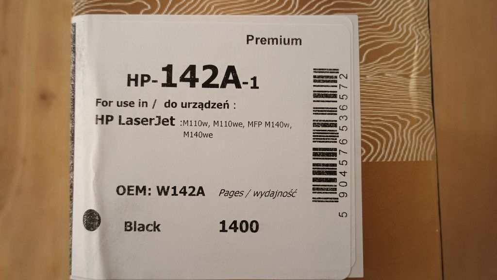 Toner drukarki HP m110, m140
