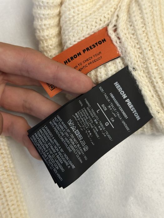свитер Heron Preston L legit