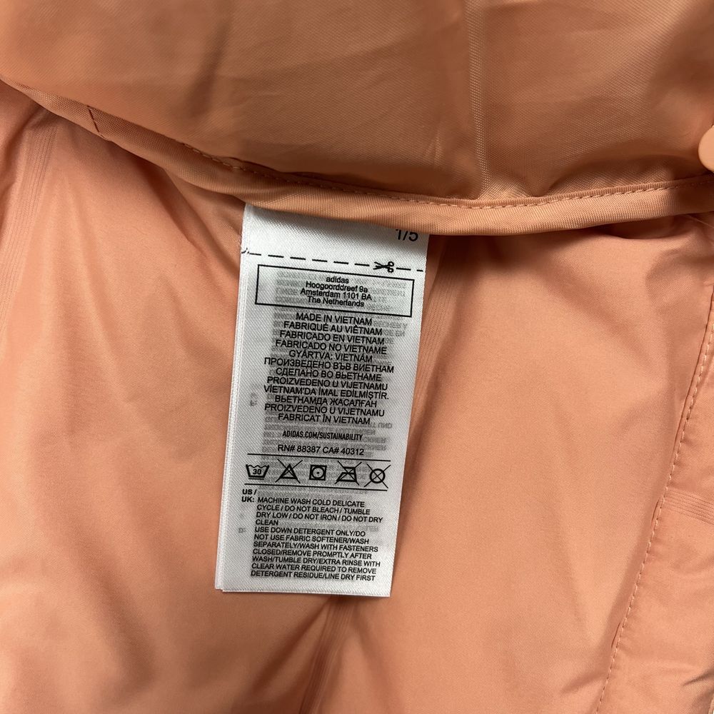ОРИГІНАЛ Пуховик жіночий Adidas куртка жіноча демісезонна