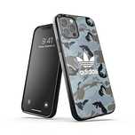 Etui Adidas OR SnapCase Camo na iPhone 12 / iPhone 12 Pro - niebiesko-