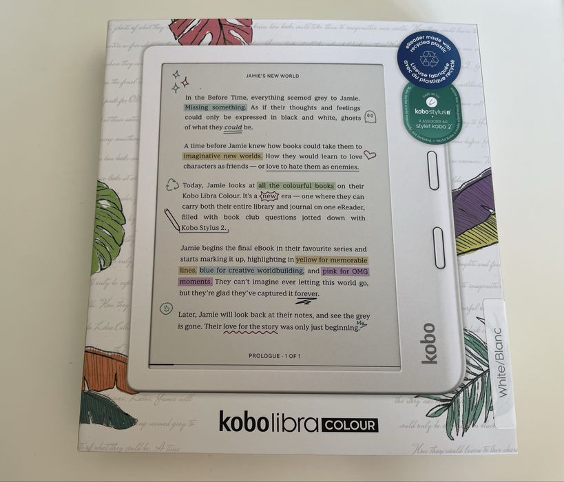 Kobo Libra Colour Branco