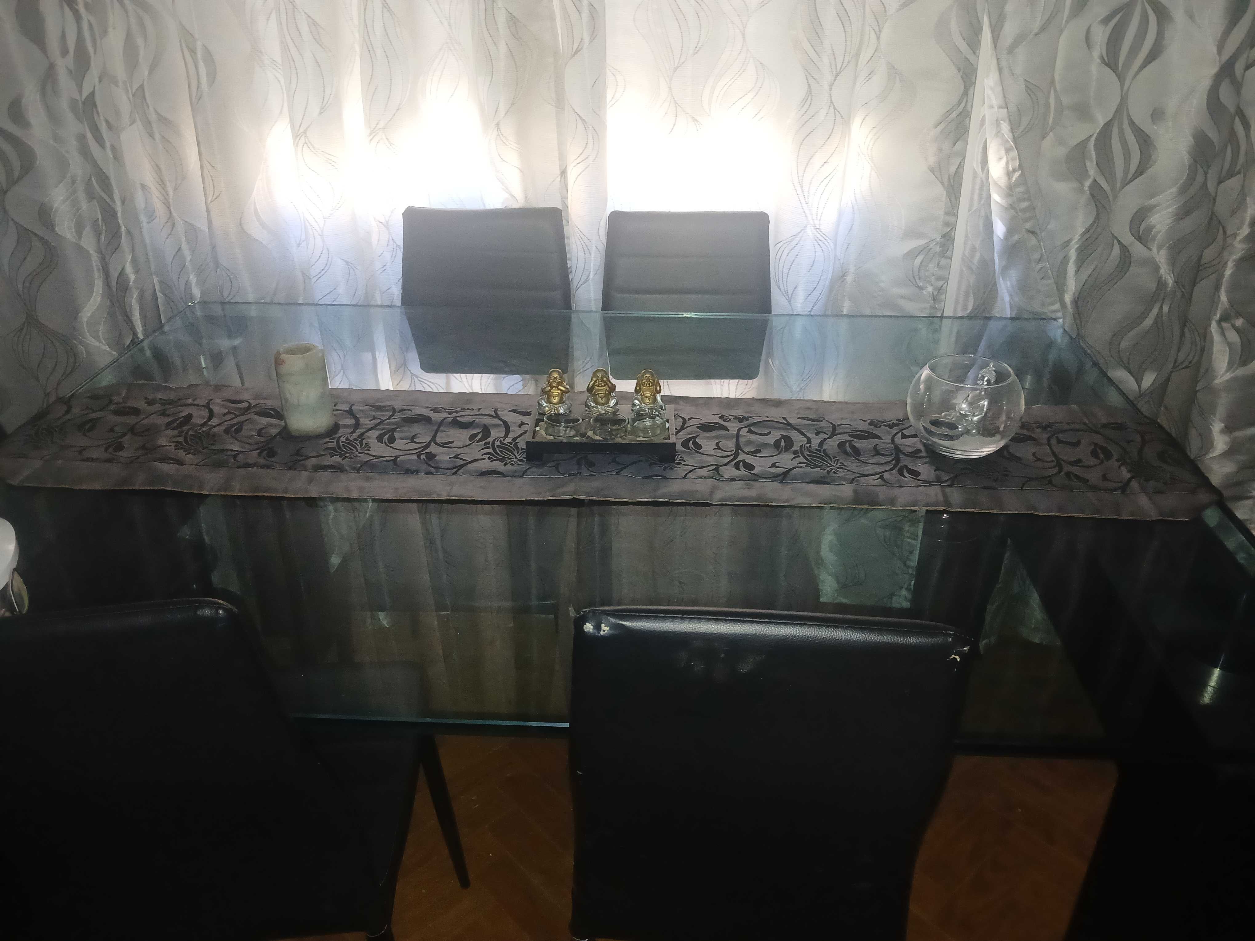 Mesa jantar com 6 cadeiras