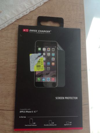 Folia Swiss charger screen protector Apple iPhone 6