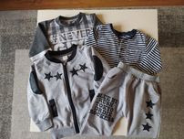 Zestaw ubrań dla chłopca dziecka 86-92 dres bluza bluzka