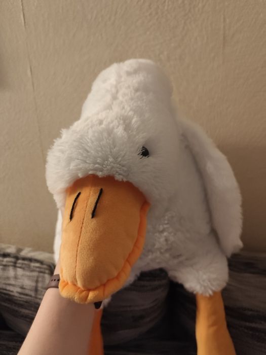 М'який метровий гусь іграшка дитяча