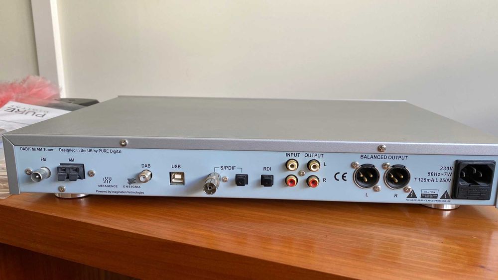 Pure DRX-702ES Rádio Sintonizador DAB / FM / AM