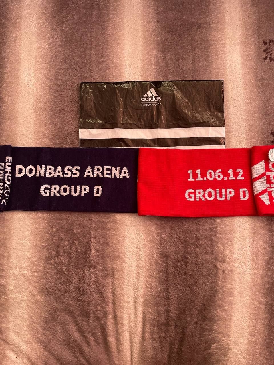 Футбольный спортивный шарф Euro 2012 Adidas