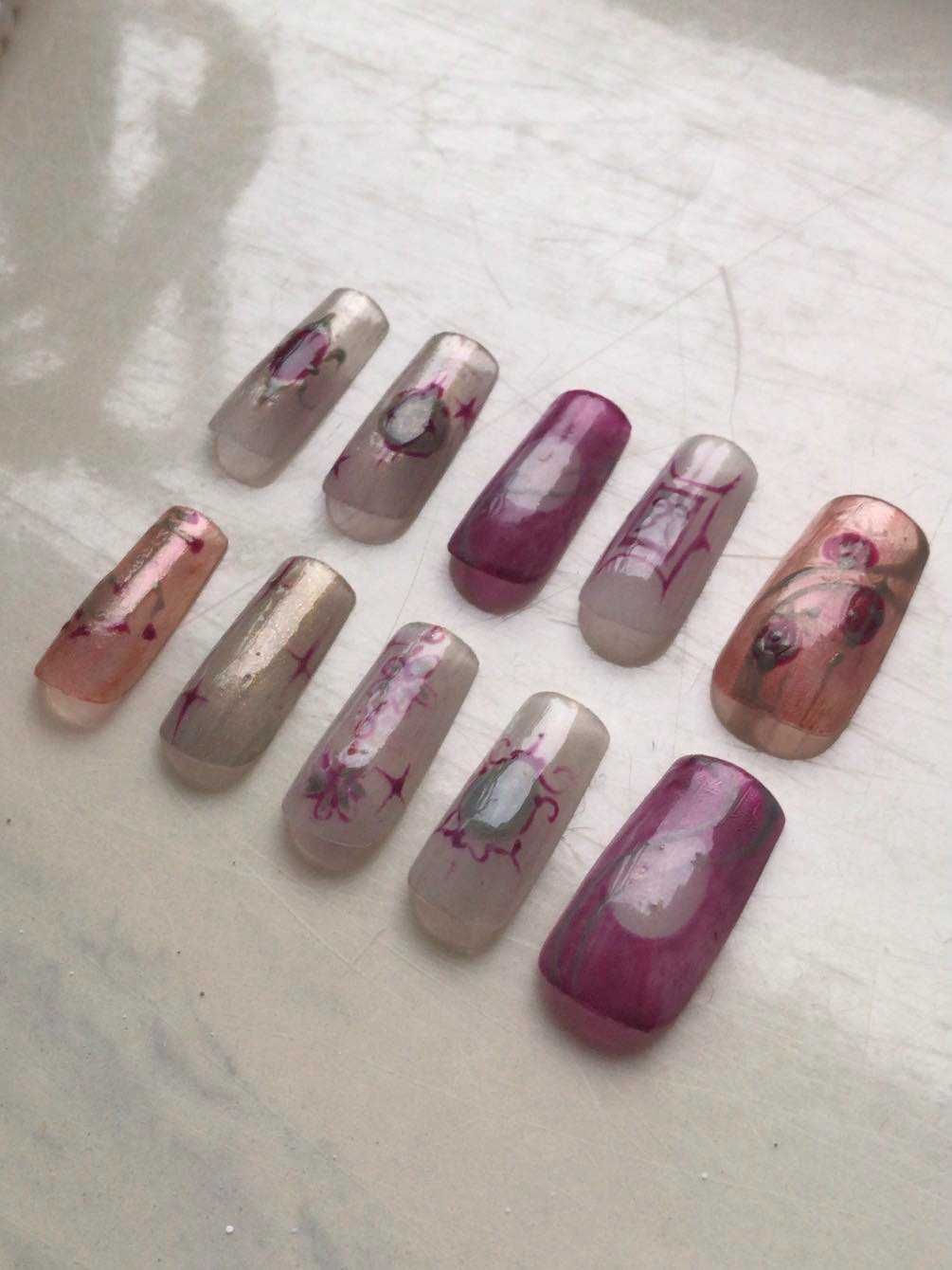 handmade press on nails