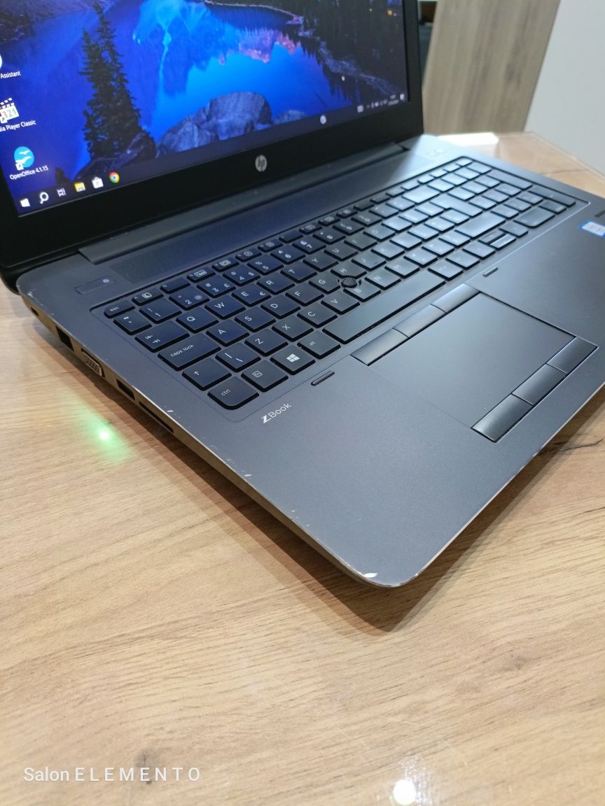 Profesjonalny HP Zbook 15G4/iNTEL i7/32GB/Nvidia Quadro 4 GB #ELEMENTO