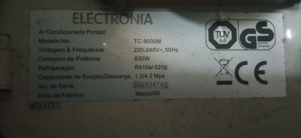 Ar condicionado Eletronia