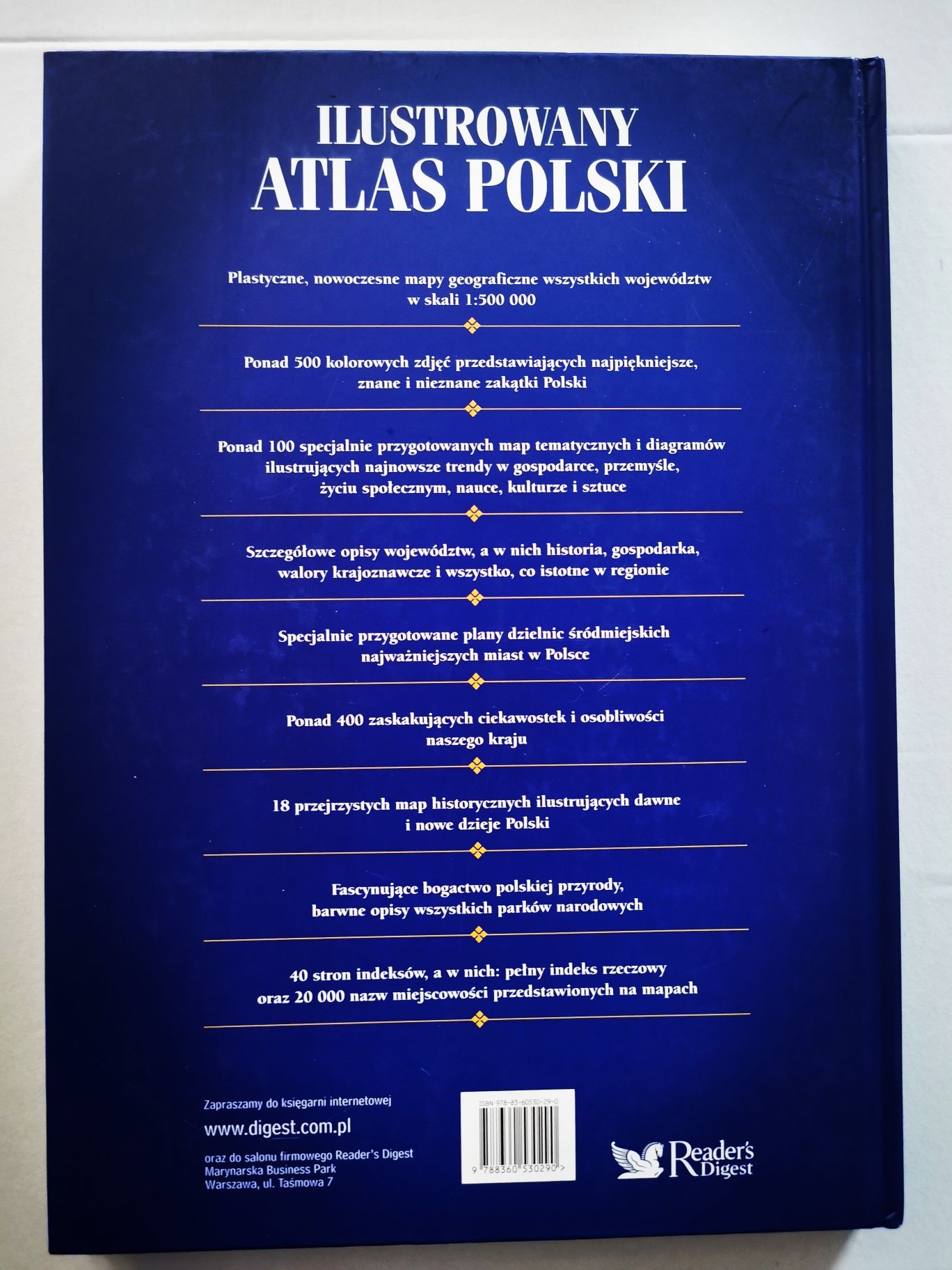 Album pt. "Ilustrowany Atlas Polski" Readers  Digest