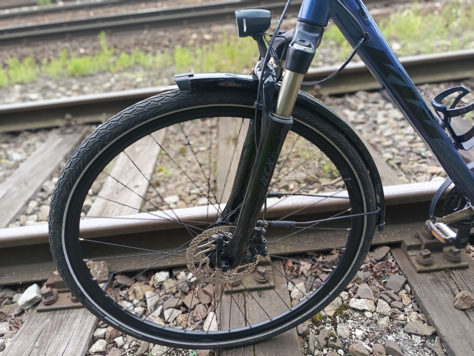 Rower trekkingowy KTM • SRAM • dynamo • hamulce hydrauliczne Shimano