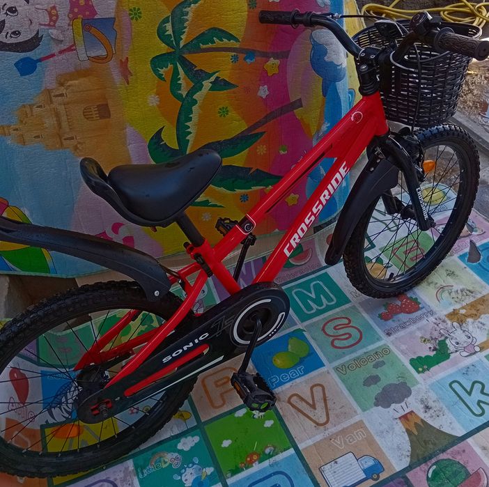 Продам дитячий спортивний велосипед на 20 дюймів Cross Ride почтиновий
