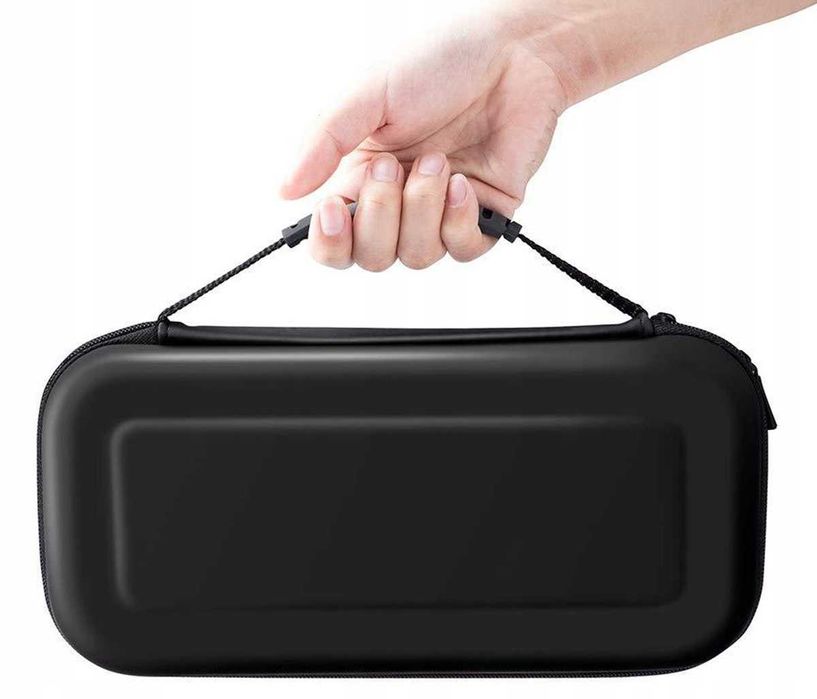 Mocny pokrowiec futerał do konsoli Nintendo Switch czarny * Video-Play