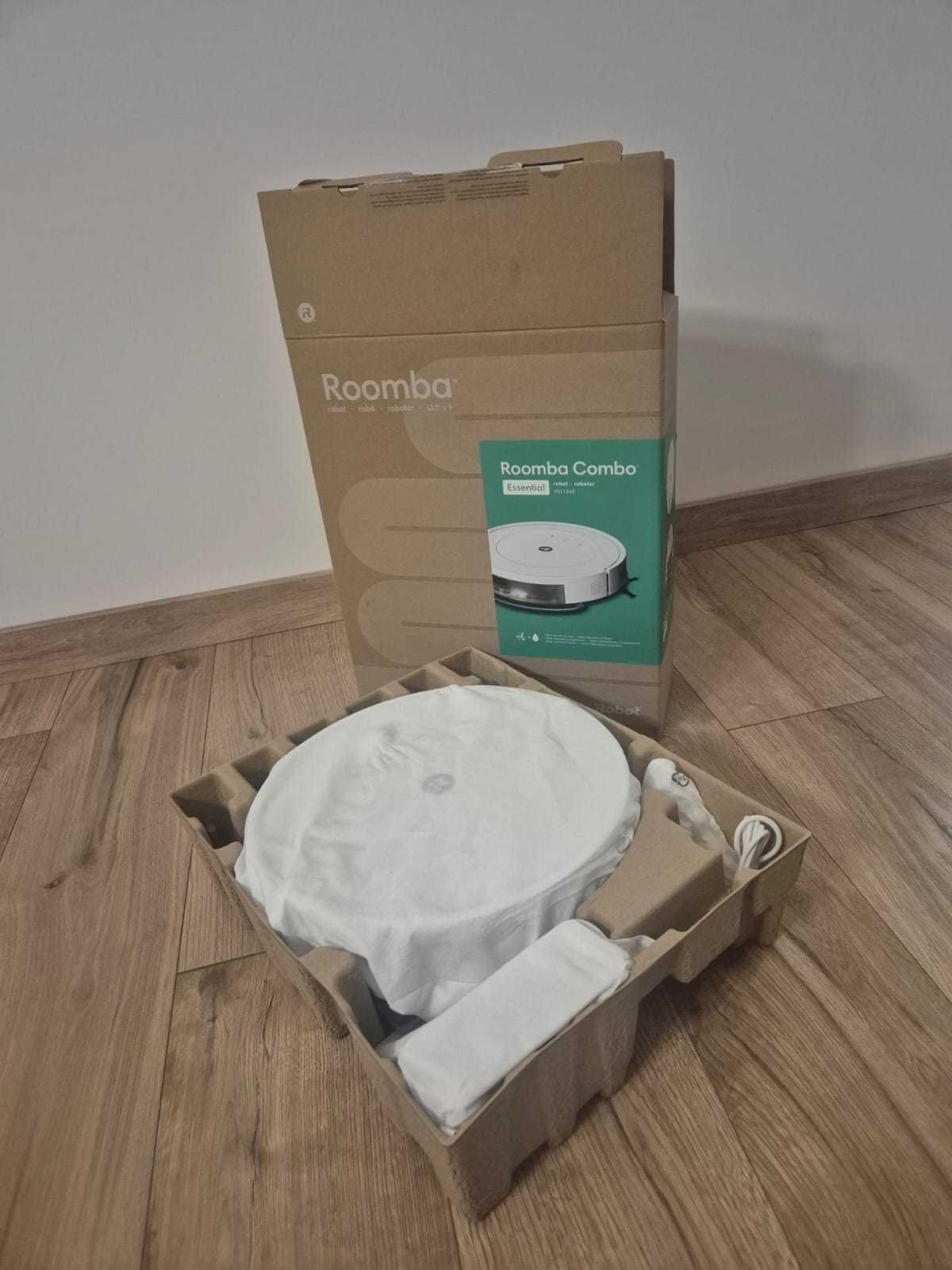 Robot sprzątający IROBOT Roomba Combo Essential Y011240 Biały