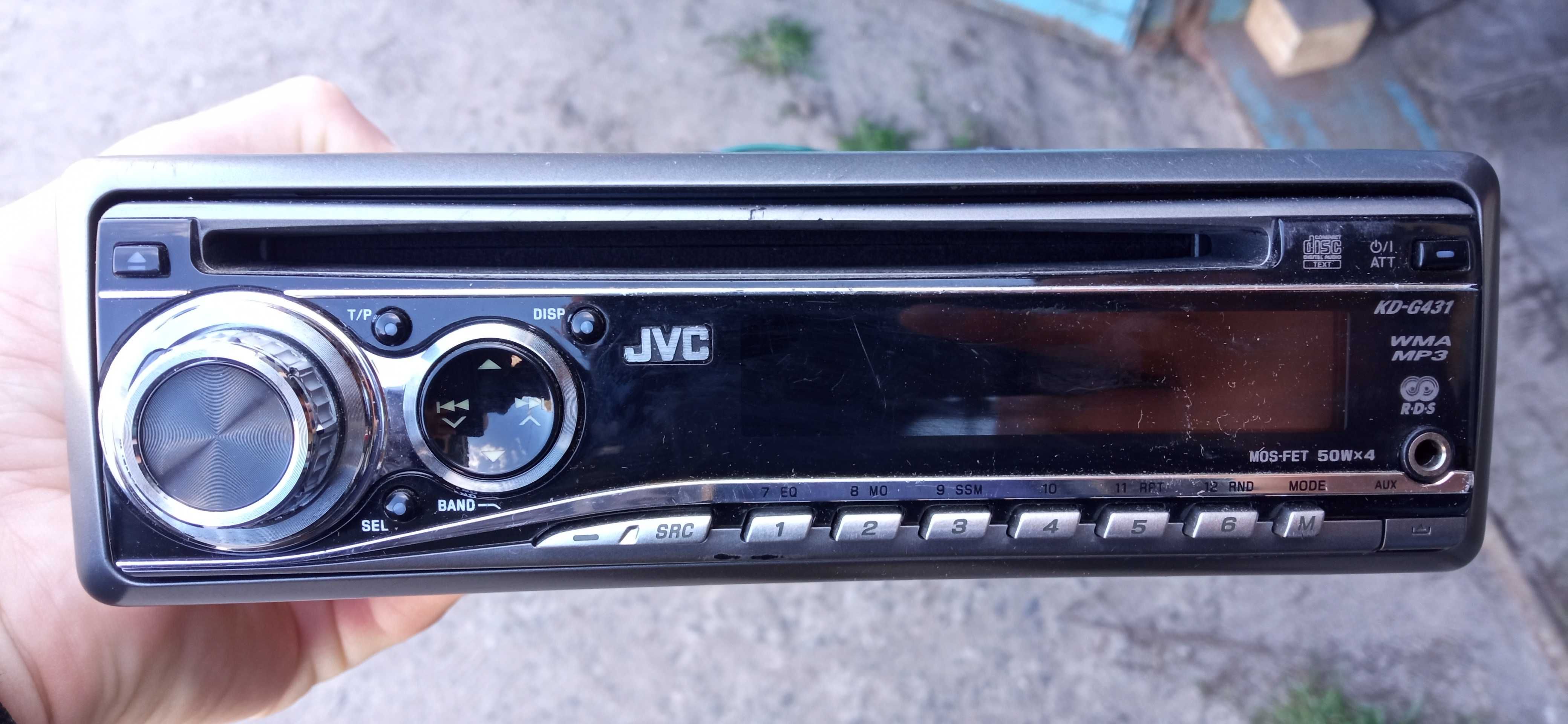 Магнітола JVC kg G 431 аux ідеальний стан