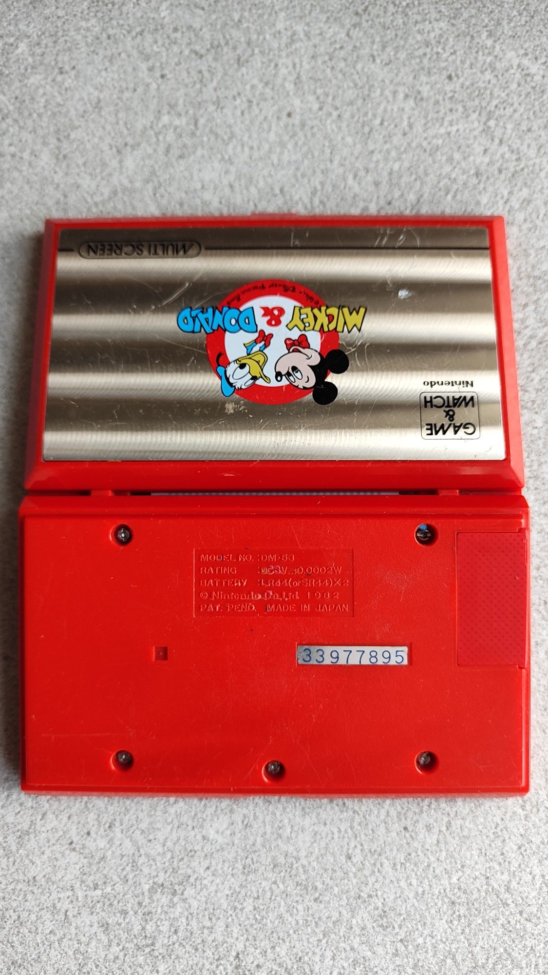 Nintendo Game Watch Mickey и Donald ретро игровая приставка DM-53
