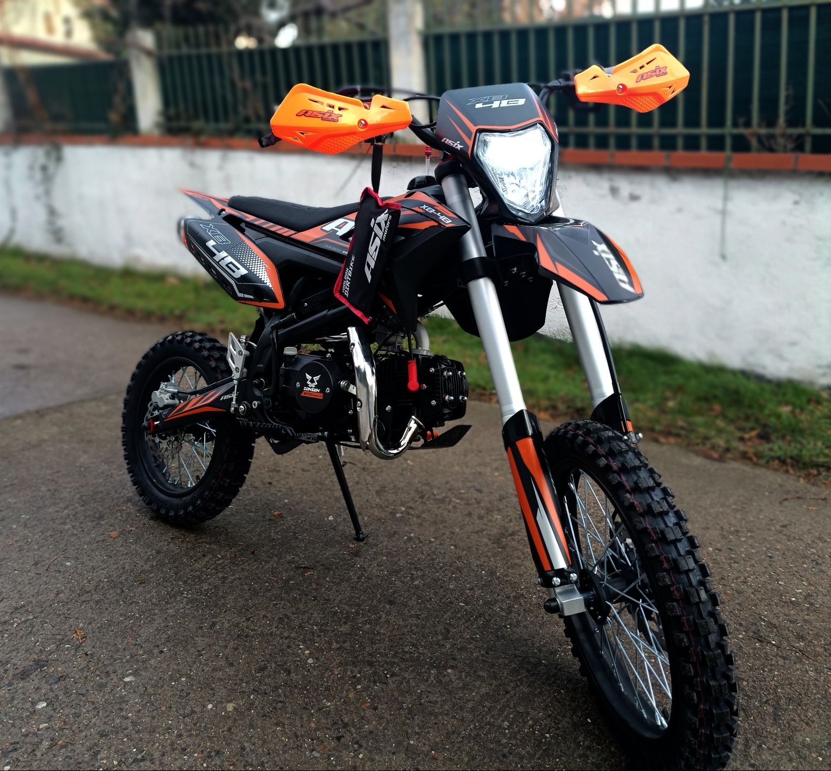 Porządny NOWY CROSS ASIX 125 lub 140 Duże KOŁA 16/19cali lub 14/17 RAT
