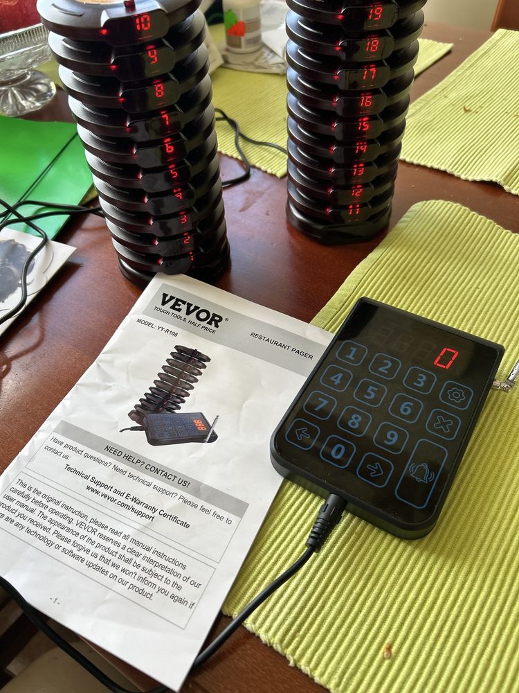 System pager VEVOR