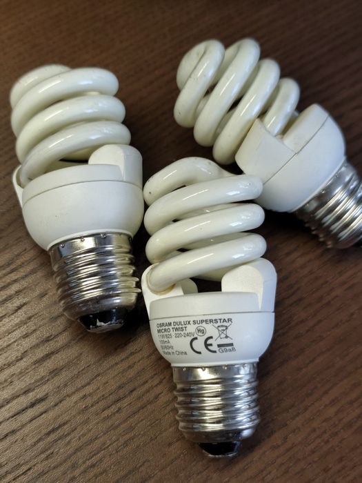 Zestaw 3 razy żarówka energooszczędna Osram Dulux Twist 11 w E27