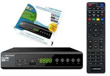 Tuner dekoder cyfrowy TV HD DVB-T2 HDMI H.265 HEVC programowalny pilot