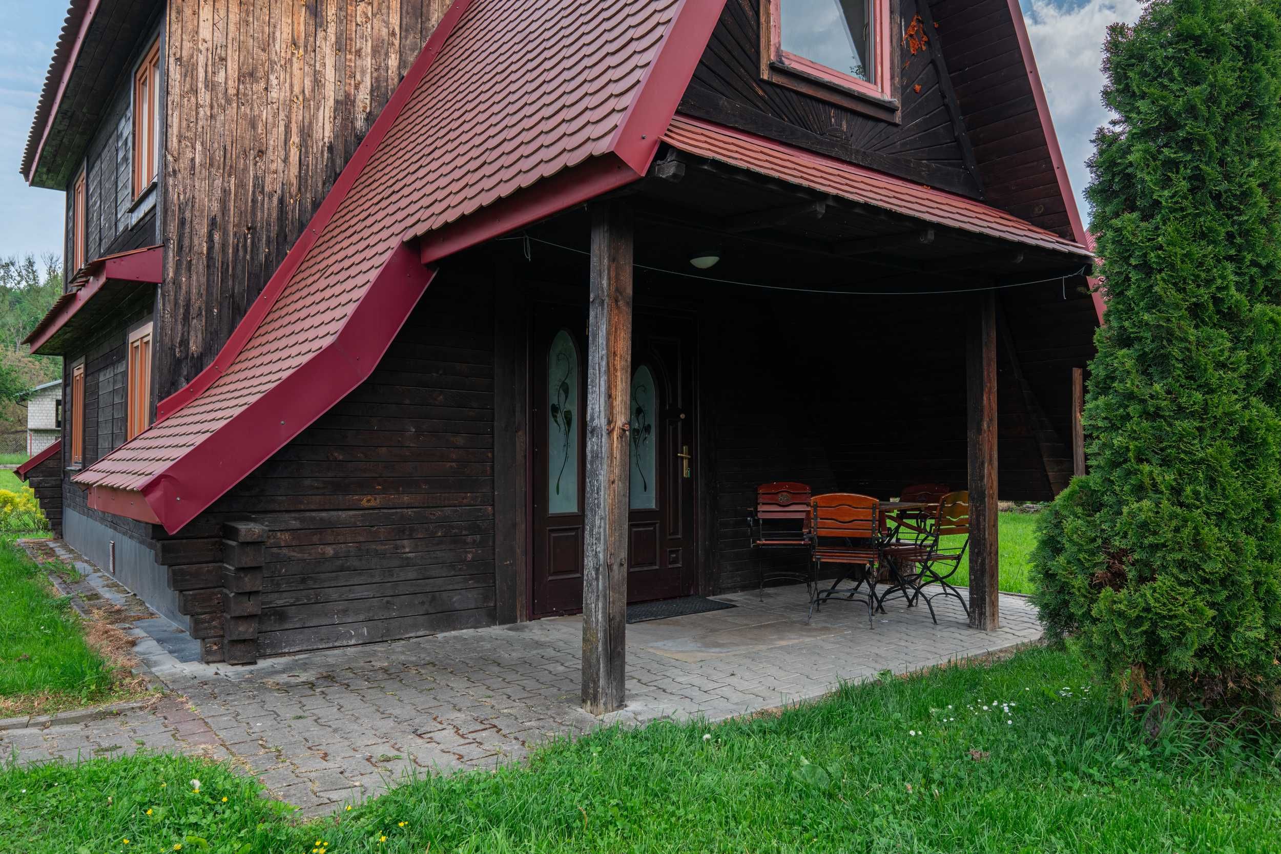 Domek drewniany - Gorce | Beskid Sądecki | Beskid Wyspowy