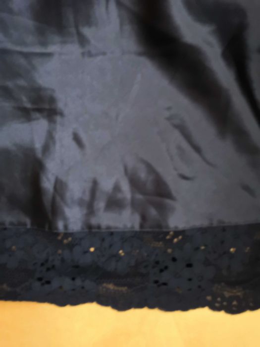 koszulka nocna, czarna