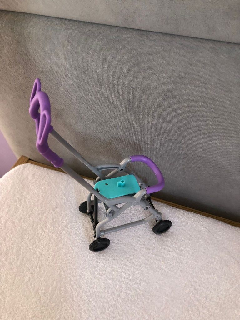 Barbie Skipper opiekunka z wózkiem i bobasem