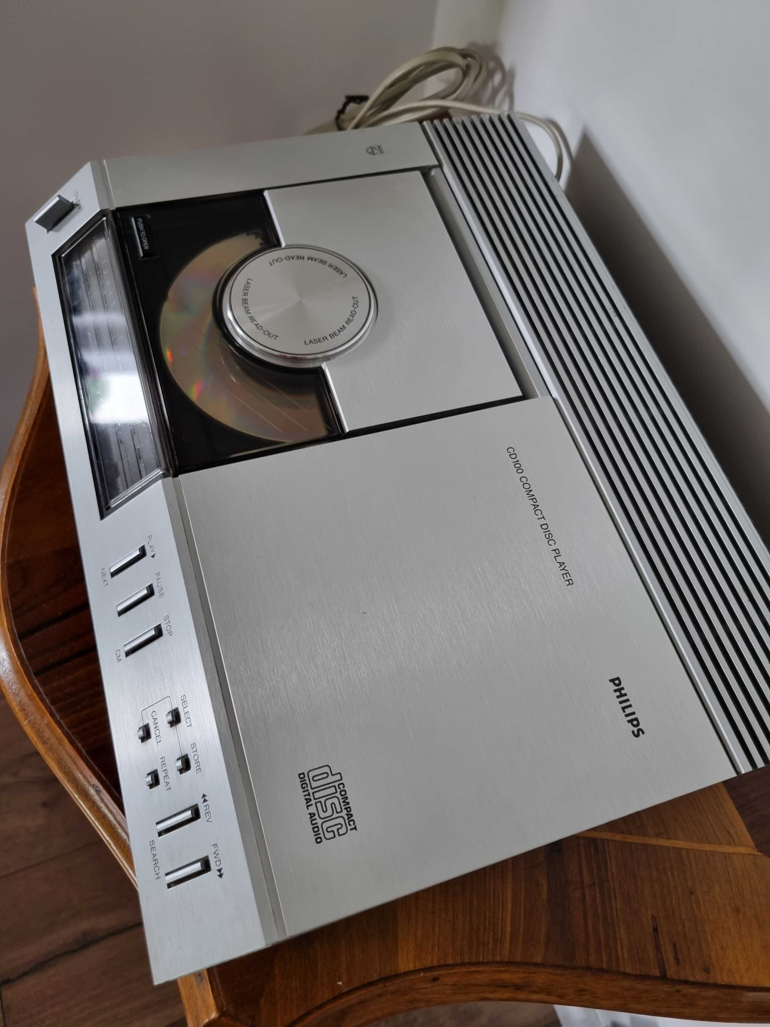 Odtwarzacz CD 100 COMPACT DISC PLAYER Philips