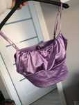 H&M piękny satynowy top S