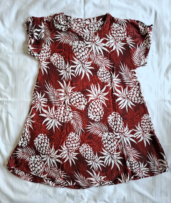 Sukienka dziewczęca indonezyjski batik 110 cm (5 lat)
