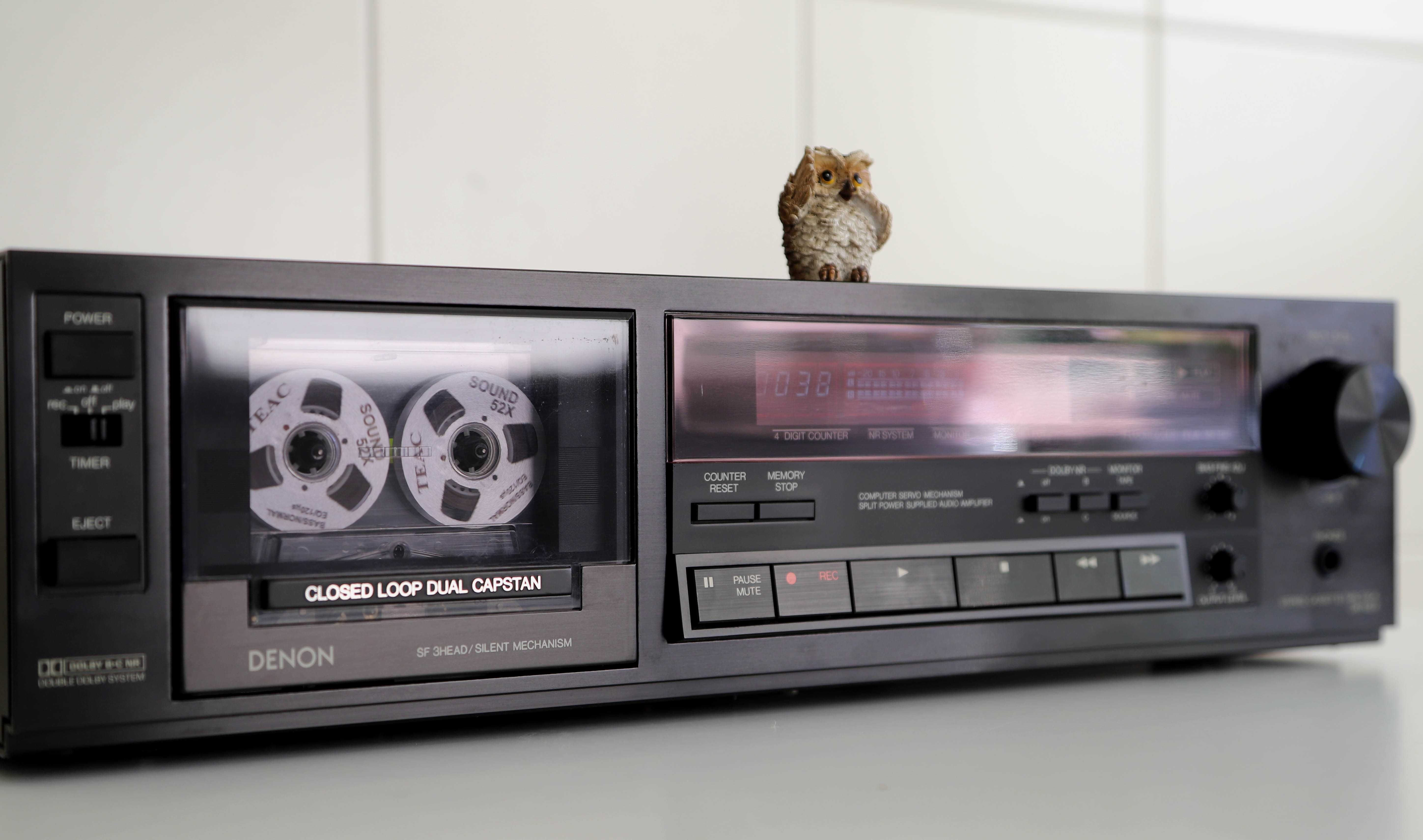 Denon DRM-22 Tape Deck Cassetes 3 cabeças