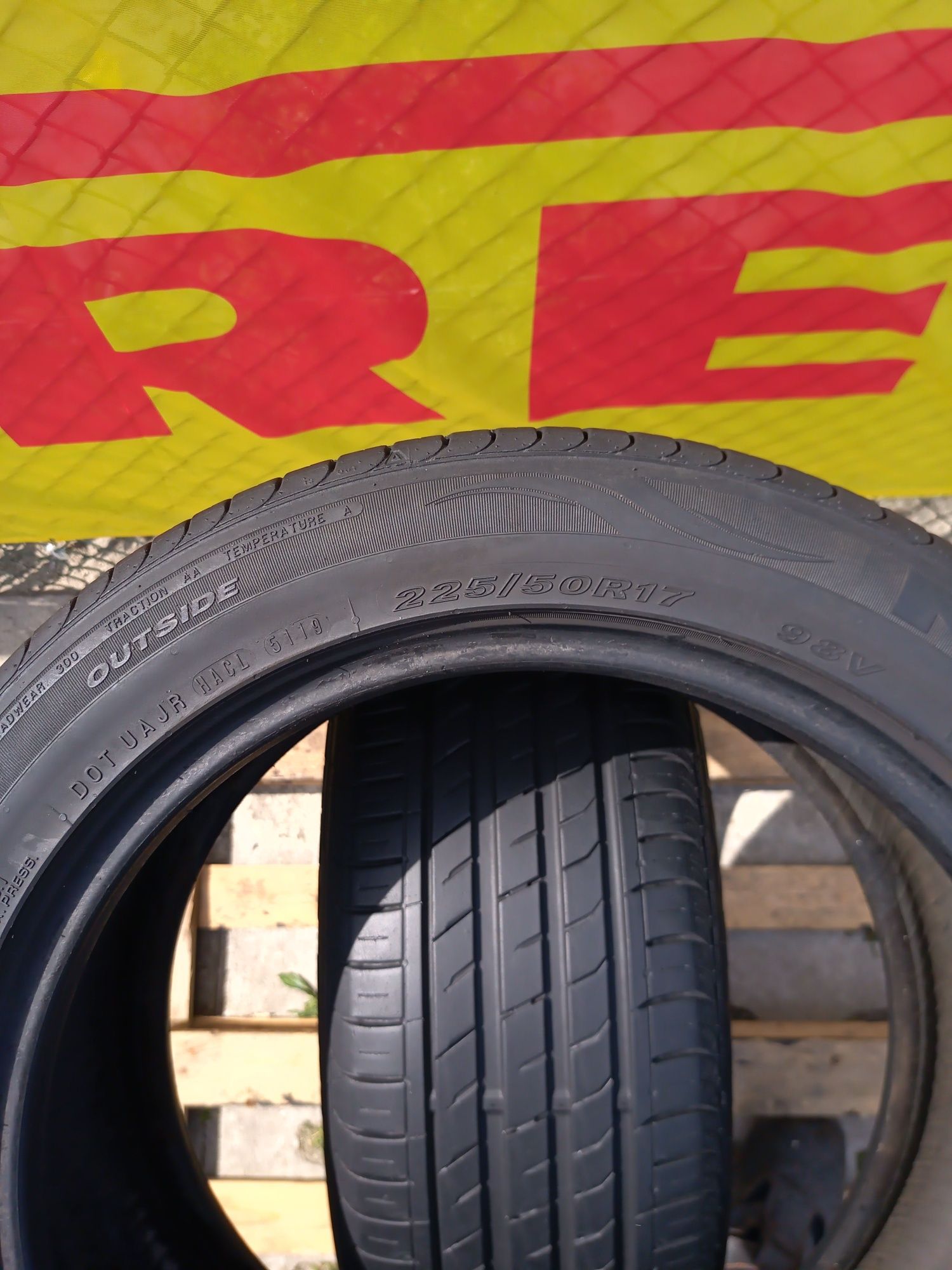 2 X Opony Letnie 225/50 R17 Nexen