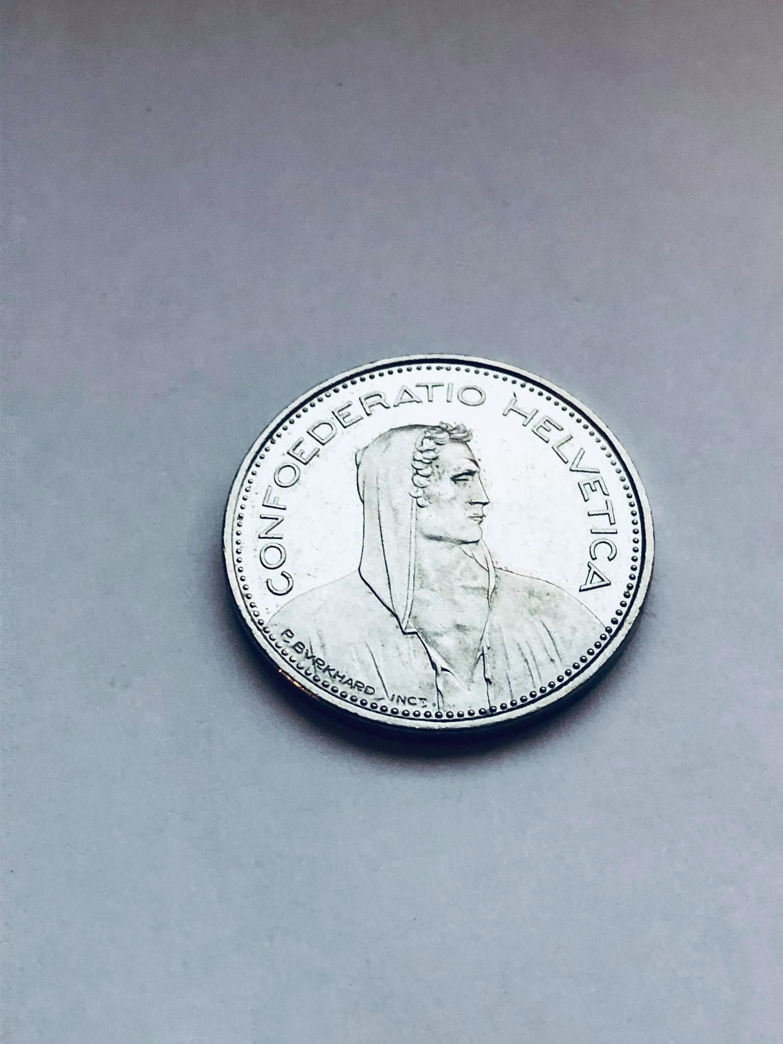 Moneta Szwajcaria 5 franków 1982r -Na innych ogł więcej Monet