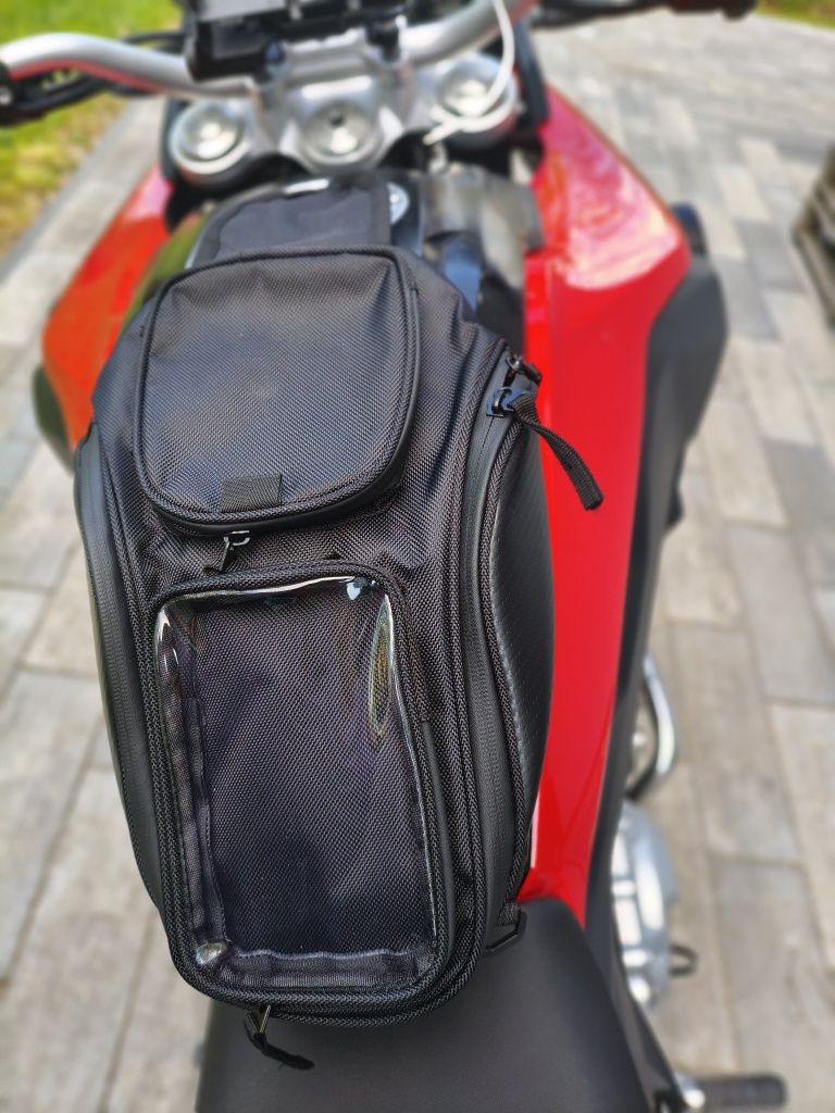Torba na motocykl na bak tankbag