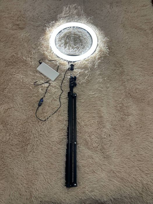 Кольцевая лампа RingFill 36см USB /Кільцева лампа USB RingFill