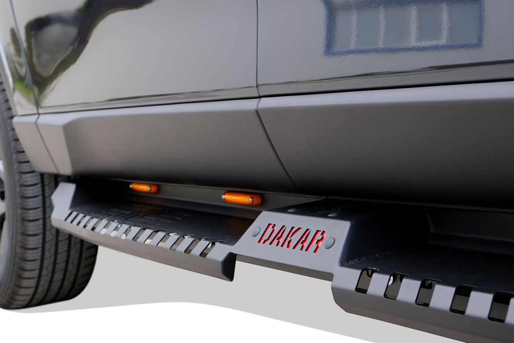 Isuzu D-Max 2021- Stopnie boczne progi stalowe DAKAR V2