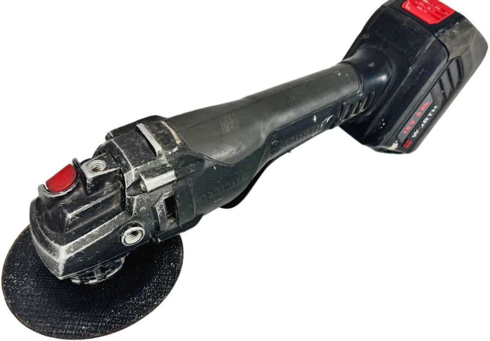 Akumulatorowa szlifierka kątowa WURTH AWS 18-125 P COMPACT + aku + ład