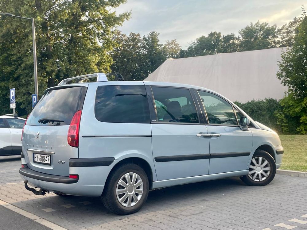 Peugeot 807 2.2HDI // Klima // 7 Osob // Dobry Stan // Nowy Rozrzad