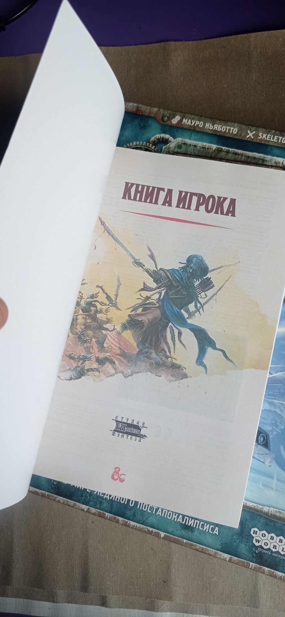 Книга игрока D&D Книга гравця днд Подземелье и драконы