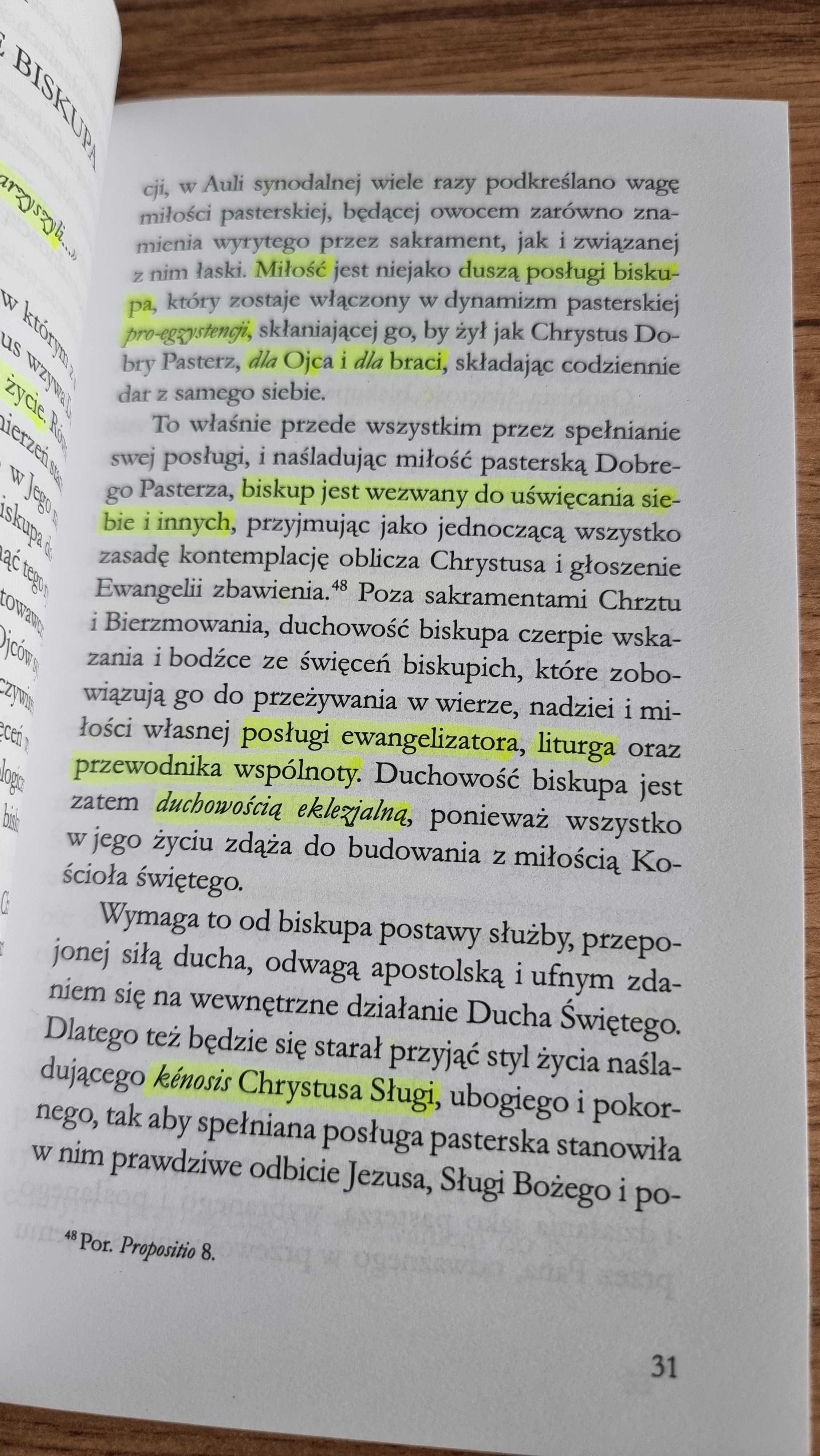 "Posynodalna adhortacja apostolska "Pastores Gregis" JP II"