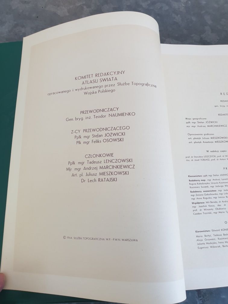 Atlas Świata PWN 1962
