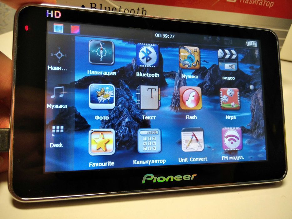Вантажний GPS навігатор Pioneer Свіжі карти 2025!