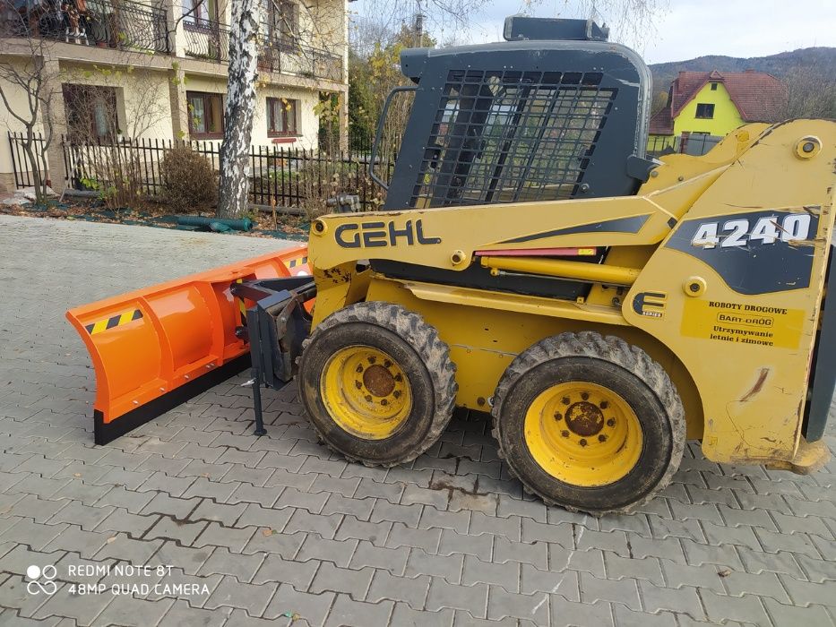 Pług do śniegu śnieżny mini ładowarka BOBCAT GEHL ITP PRODUCENT FV