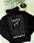 Новое Худи CARHARTT — HAUNTED — Кархарт  — Кофта Черная — XS-XXL