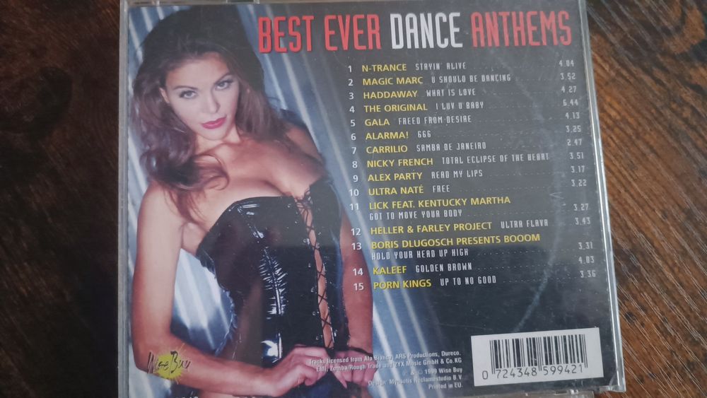 Płyty CD z muzyką disco