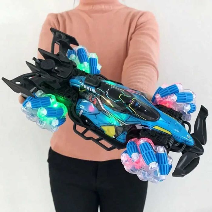 Машинка перевёртыш Spray Car, ‼️парогенератор, машинка перекрут