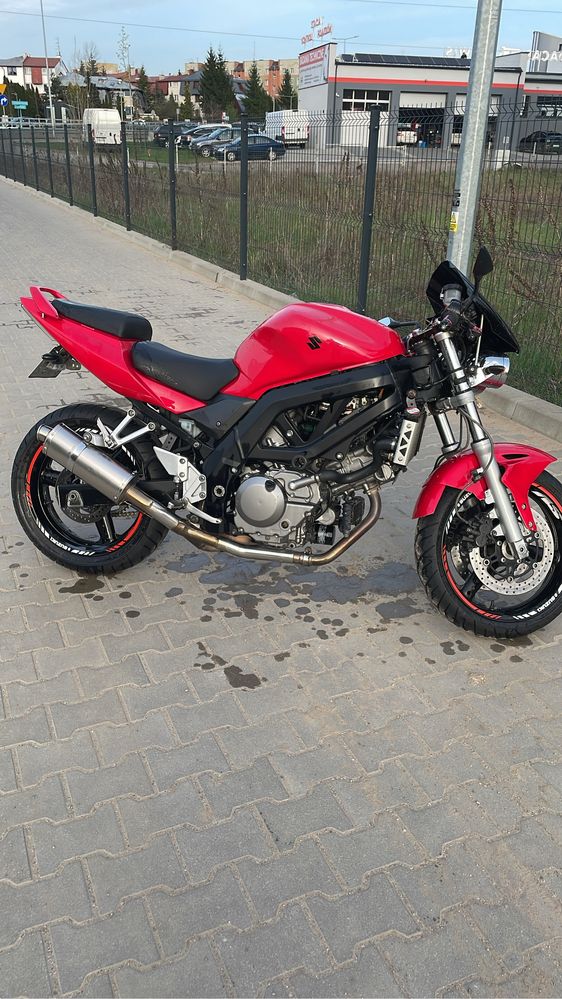 Suzuki sv 650 lift gotowy na sezon